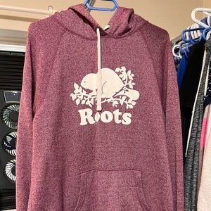 Roots pink hoodie